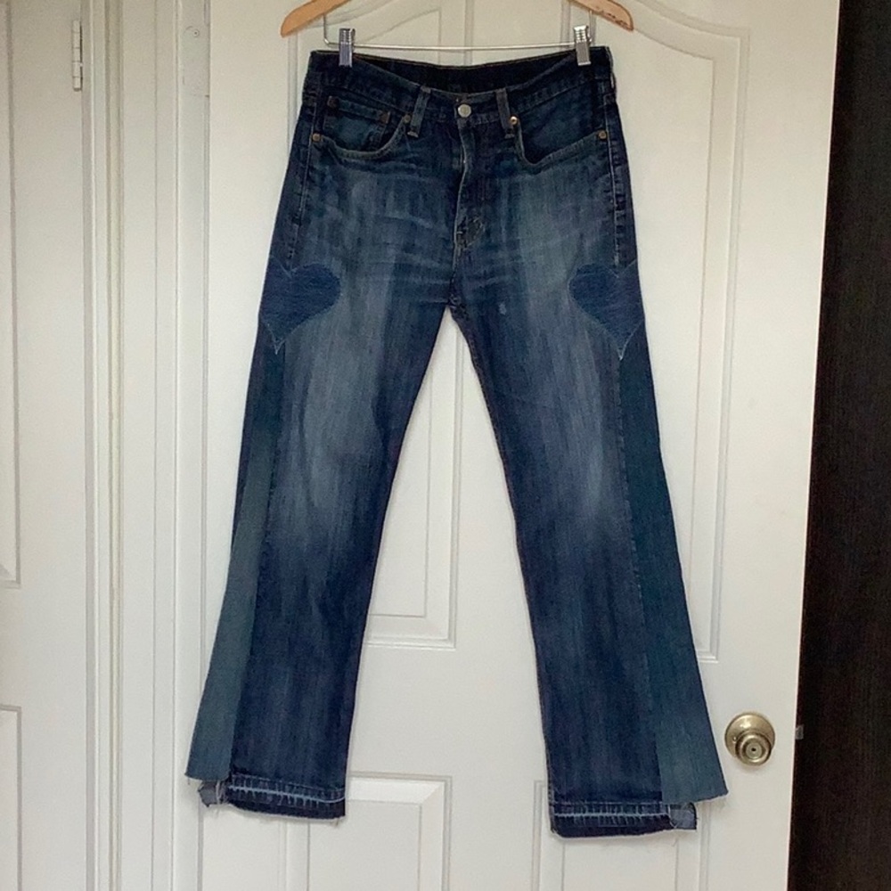 Levi’s remade wide leg jeans. Size 31 x 30.